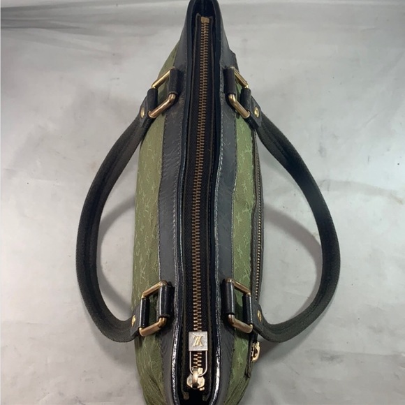 Louis Vuitton Green Monogram Mini Lin Lucille PM Bag Vintage - Picture 7 of 9